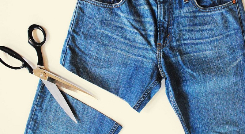 How To re-purpose Old Jeans into Fashionable Shorts