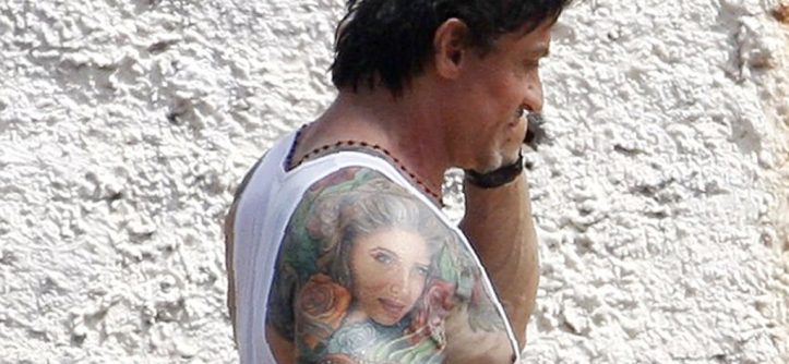 Sylvester Stallone Tattoos