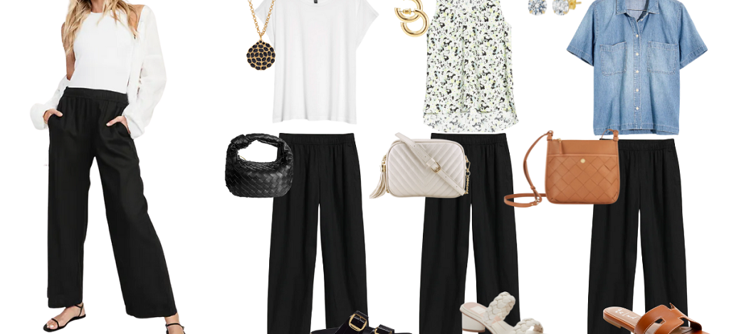 What to Wear With Wide Leg Linen Pants?
