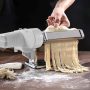 VEVOR electric pasta maker with multiple pasta dies for making 8 pasta shapes at home.