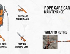 rock climbing rope diameter comparison chart
