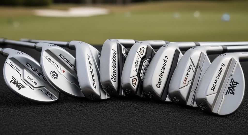 Selection of easy-to-hit wedges designed for high handicap golfers
