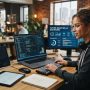 Young entrepreneur developing future-ready digital skills